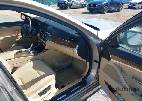 2013 BMW 528I xDrive from USA, damaged, VIN WBAXH5C58DDW16195